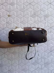 Bolso de cuero mecanizado a mano Bolso de cuero de vaca real Tallado Bolsos bohemios Color turquesa Sling Bolsos de Venta caliente para mujeres - Product Image 5