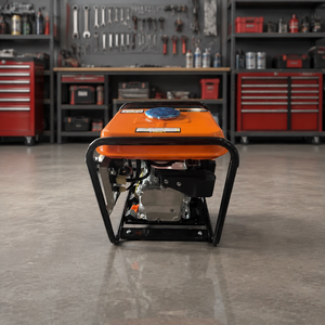 Générateur d'essence portable 120V 60Hz, moteur refroidi par air 196cc, réservoir de carburant 8,3L, démarrage par lanceur, usage résidentiel - Product Image 4