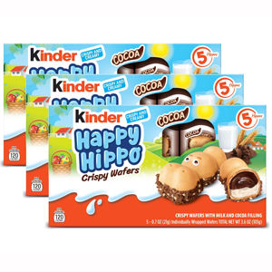 Crema de Cacao Kinderr Happy Hippo 105g, Compra el Paquete de 4 Kinderr Happy Hippo, Kinderr Hippos con 2 Cremas de Cacao - Product Image 6