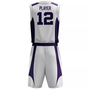 Uniforme de Baloncesto Ligero Personalizado, Último Modelo de Camiseta de Baloncesto, Uniforme de Baloncesto Liso y Cómodo en Oferta - Product Image 6