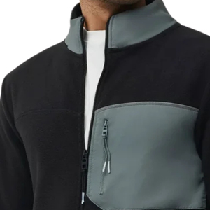 Sudadera de Forro Polar Suave para Hombre con Cierre de Cremallera, Chaqueta Deportiva Personalizada, Ligera, para Entrenamiento, Running y Uso Casual - Product Image 3