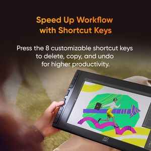 XPPen Artist 12 (Gen 3) Display per <span class=keywords><strong>Disegno</strong></span> con Stilo Intelligente X4, 2 Manopole, 8 Tasti, Tablet Grafico Portatile, Monitor 99% SRGB - Product Image 4