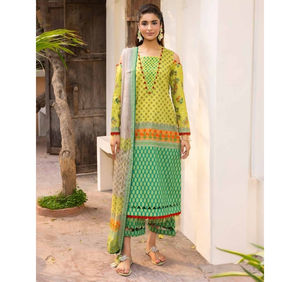Ssumaira Presenta Charizma C, Conjunto de 3 Piezas Salwar Kameez, Vestido Formal Indio Pakistaní para Mujer, Sin Arrugas, de Secado Rápido, para Fiestas - Product Image 1