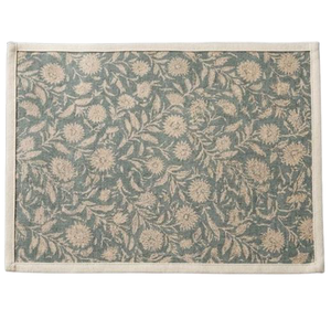 Meistverkauftes Salbeigrünes Baumwoll-Tischset für Alltägliches Speisen, Familienfeiern, Hochzeitsbankette, Restaurant-Tischdekoration, Hotel - Product Image 1