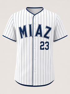 Uniforme de Baloncesto MIAZ Unisex Sin Mangas a Rayas Marrón Blanco Tackle Twill 18 Transpirable de Secado Rápido Corte Regular para Todas las Temporadas - Product Image 4