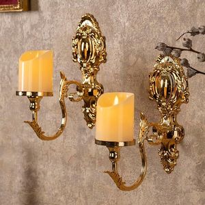 Statement Venetian Baroque Luxury <b>Wall</b> <b>Sconce</b> Decorative <b>Wall</b> <b>Light</b> with Elaborate Ornamental Mirror Detailing, Decorative Brass - Product Image 1