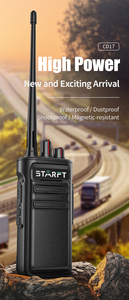 Starft CD17 10W UHF VHF cầm tay hai chiều cho đài phát thanh VOX HOKI <span class=keywords><strong>toki</strong></span> 12km <span class=keywords><strong>IP67</strong></span> không thấm nước CE FCC phê duyệt - Product Image 4