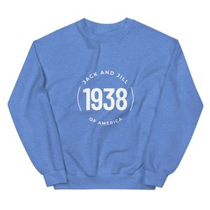 เสื้อสเวตเชิ้ตผู้ชายแบบคัสตอม แจ็คแอนด์จิล ผ้าคอตตอนผสมเนื้อนุ่ม คอกลม พิมพ์ลายกราฟิก แขนยาว สไตล์ลำลอง ขายส่ง เสื้อผ้าสตรีทแวร์ - Product Image 1