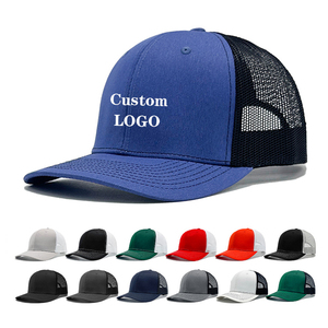 Casquette Trucker Unisexe en Maille 6 Panneaux Réglable Couleur Unie Décontractée Printemps-Été Respirante pour Adulte - Product Image 6