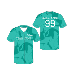 เสื้อเบสบอลทรอปิคอลแบบกำหนดเอง คอวี โพลีเอสเตอร์ ซับลิเมชั่น ระบายเหงื่อ เสื้อกีฬาทีม ผู้ผลิต OEM รับพิมพ์ลาย - Product Image 3