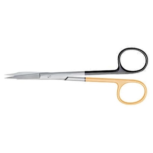 Ciseaux chirurgicaux courbés en acier inoxydable TC 11,5 cm, qualité standard allemande, vente en gros, Pakistan - Product Image 6