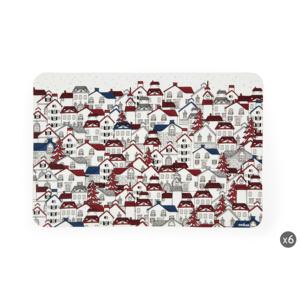 Set di 6 tovagliette Excelsa Innsbruck in plastica 43x28,5x0,1 cm multicolore - Product Image 1