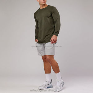 Camiseta Deportiva de Manga Corta para Hombre, Estilo Japonés, 100% Algodón, de Secado Rápido y Transpirable, de Alta Calidad OEM - Product Image 3