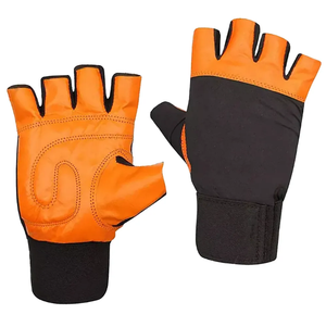 Gants d'entraînement pour le fitness, accessoires de sport élégants, demi-doigts, support de poignet, légers, respirants, fermeture à lacets - Product Image 2
