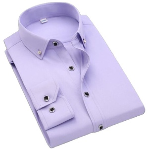 Camisa de Manga Larga para Hombre, de Lujo, Corte Entallado, Precio Económico, 100% Algodón, Nueva Colección de Otoño, Ropa Formal de Oficina, Venta al Por Mayor de Fábrica Exclusiva - Product Image 4