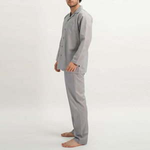 Ensemble de pyjama pour homme fabriqué en usine, faible MOQ, nouvelle collection, tissu confortable, style actuel, vêtements de nuit pour homme - Product Image 3