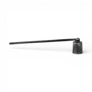 ที่ดับเทียนทองเหลืองพร้อมปลายระฆังและด้ามจับลายสลักสำหรับตกแต่งบ้าน - Product Image 3
