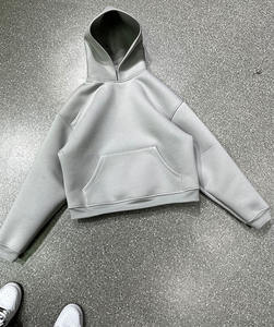 Sweat à capuche pour homme, coupe ample, respirant, coupe-vent, personnalisable, en polyester/coton, impression numérique - Product Image 3