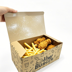 Custom Logo Size Biodegradable Eco-Friendly Disposable Paperboard Lined Corrugated Pizza Box Restaurant Takeaway EcoRev UV - Product Image 4
