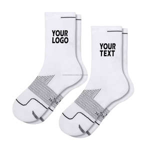 Calcetines Deportivos de Running Personalizados, Calcetines de Algodón con Diseño Personalizado, Calcetines de Tubo Deportivos con Logotipo Personalizado para Hombre - Product Image 1