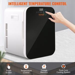 20L Mini Touch Screen Beauty frigo per camera da letto Skincare Makeup AC/DC interruzione di memoria refrigeratore/riscaldatore per bevande bevande - Product Image 4