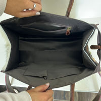Sac fourre-tout élégant pour femme, grande capacité, en cuir à carreaux travaillé à la main, sac fourre-tout de loisirs en cuir de vache, sac à bandoulière, sac à main