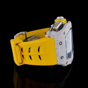 Reloj de Lujo Hecho a Mano, Edición Limitada, Automático, con Joyas, Arte y Belleza, en Acero Inoxidable, Cristal de Zafiro, con Reserva de Energía ETA y Fecha - Product Image 2