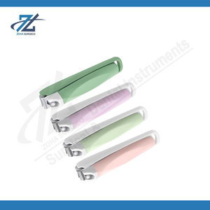 Coupe-ongles professionnel Topcom en acier inoxydable à lame courbée anti-éclaboussures pour doigts et orteils – Pakistan - Product Image 4