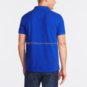 Qualité supérieure 2024 personnalisé hommes vêtements vêtements d'extérieur couleur unie confortable bonne vente nouveaux polos - Product Image 3