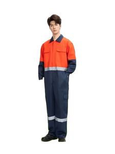 Mono de Trabajo Industrial Impermeable y Transpirable con Cremallera Frontal y Múltiples Bolsillos, Tallas Europeas, Diseño Color-Block, Venta al por Mayor - Product Image 4