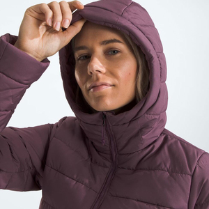 <b>Women</b> Slim Fit <b>Puffer</b> <b>Jacket</b> Warm Quilted Winter Coat Lightweight Insulated Outerwear Wind Resistant Full Zip Stand Collar - Product Image 6