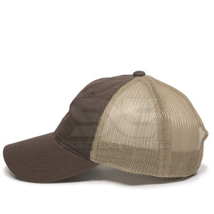 High Quality Trucker Hat Men Casual <b>Canvas</b> Mesh <b>Back</b> Outdoor Headwear Custom Made Adjustable Breathable 100% Cotton Wholesale - Product Image 5