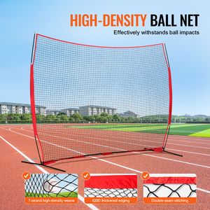 Rete di Protezione Portatile 12x9 ft per Campi Sportivi con Borsa per il Trasporto, Schermo Protettivo e Rete Barriera - Product Image 3
