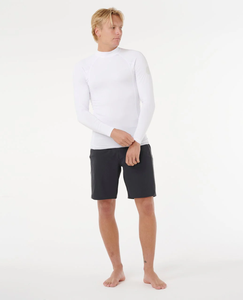 Maillot de compression Rashguard uni à manches longues, protection UV, séchage rapide, extensible, respirant, léger, ajusté pour MMA, BJJ, surf, pêche - Product Image 6