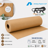 Rouleaux et feuilles de papier métallisé blanc imperméable avec impression en héliogravure pour la cuisson de la viande et du brisket