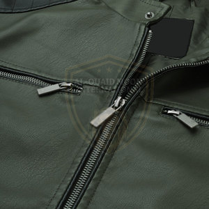 <b>Long</b> Sleeves Breathable Men <b>Leather</b> <b>Jacket</b> Casual Clothing Waterproof Men <b>Leather</b> Winter <b>Jacket</b> - Product Image 5