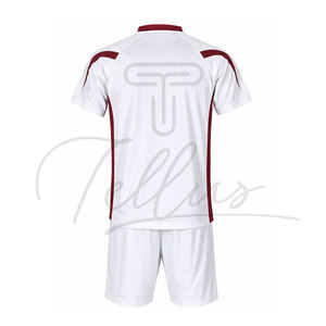 New Latest Breathable Sublimation Soccer Uniforms for <b>Men</b> and Factory Rate OEM Design Soccer Team Wear Uniform Sets - Product Image 2