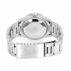 Montre de luxe en moissanite sertie de diamants, bicolore or et argent, automatique, mécanique, style diamant - Product Image 4