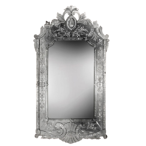 Espejo de Pared Veneciano de Lujo al por Mayor |   Espejo Decorativo de Vidrio Estilo Barroco Vintage para Sala de Estar y Decoración del Hogar - Product Image 1