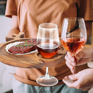 Platos de aperitivos estilo rústico, tablas de cortar de madera de acacia para Navidad, bandejas de servir para fiestas, precio al por mayor desde Vietnam - Product Image 2