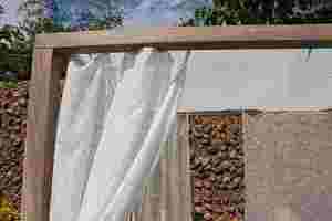 Chaise longue double d'extérieur de style resort avec coussins confortables - Product Image 5