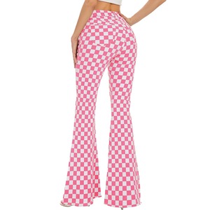 High <b>Waist</b> Women Flare Pants Stretchable Bell Bottom Trousers Wide Leg Yoga Pants Casual Streetwear Fashion Apparel - Product Image 2