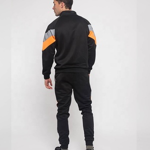 Conjunto deportivo para hombre, para correr, con cremallera completa en las mangas, bolsillos laterales, transpirable, para otoño. - Product Image 2