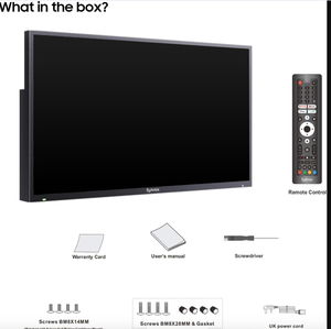 ทีวีกลางแจ้งที่ดีที่สุด ขนาด 55 นิ้ว 4K UHD ความสว่าง 1000 Nit กันน้ำสำหรับสภาพแสงแดดบางส่วน เหมาะสำหรับลานบ้าน - Product Image 2