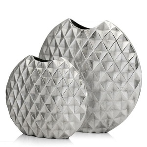 Vases de sol hauts en aluminium doré, modernes, faits à la main, de luxe, pour mariage, Noël, de haute qualité, les plus vendus - Product Image 2