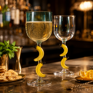 Verres à cocktail transparents en borosilicate faits à la main de 280 ml, sans plomb, coupe Martini, verres à margarita, verrerie de bar réutilisable en gros - Product Image 6