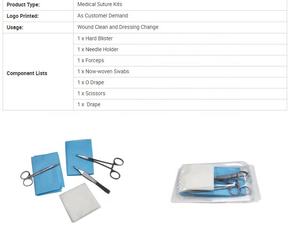 Kit de Sutura Médica Reutilizable, Instrumentos Quirúrgicos Manuales de Acero, Plástico y Metal para Cirugía General y Laparoscopia 2026 ALIVANTA - Product Image 5