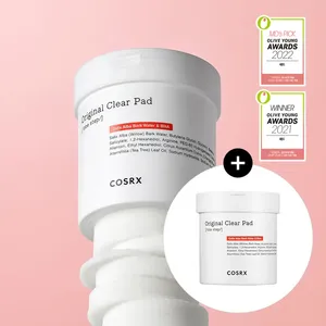 Pour COSRX One Step Original Clear Pad 90 Feuilles Double Pack Gommage du visage de haute qualité - Product Image 1
