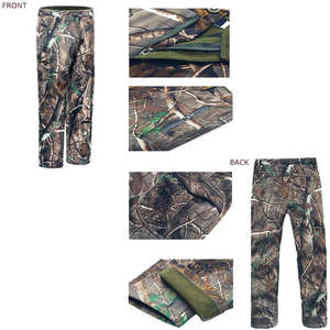Uniforme Táctico de Caza para Hombre, Diseño Personalizado con Estampado de Camuflaje, Dos Piezas, Soft Shell, Invierno, Superventas - Product Image 4