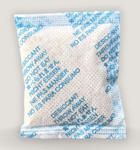 Désiccant minéral à l'argile activée multilingue en tissu bleu anti-humidité 2g/5g/10g/20g/50g/100g - Product Image 3